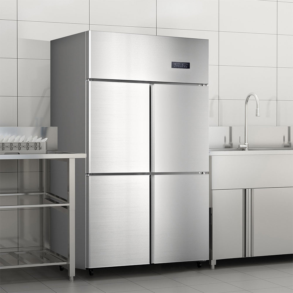 48" Heavy Duty Stainless Steel Commercial Upright Refrigerator With Dual Temperature Control (93172546)