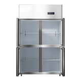 48" Heavy Duty Stainless Steel Commercial Upright Refrigerator With Dual Temperature Control (93172546)