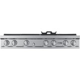 Dacor 48-Inch Transitional Gas Rangetop with Built-In Griddle, Silver Stainless - DTT48T963GS