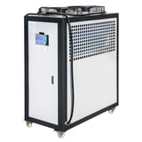5 Ton Smart Air-Cooled SS Industrial Water Chiller With LCD Display & 53L Water Tank, 5HP