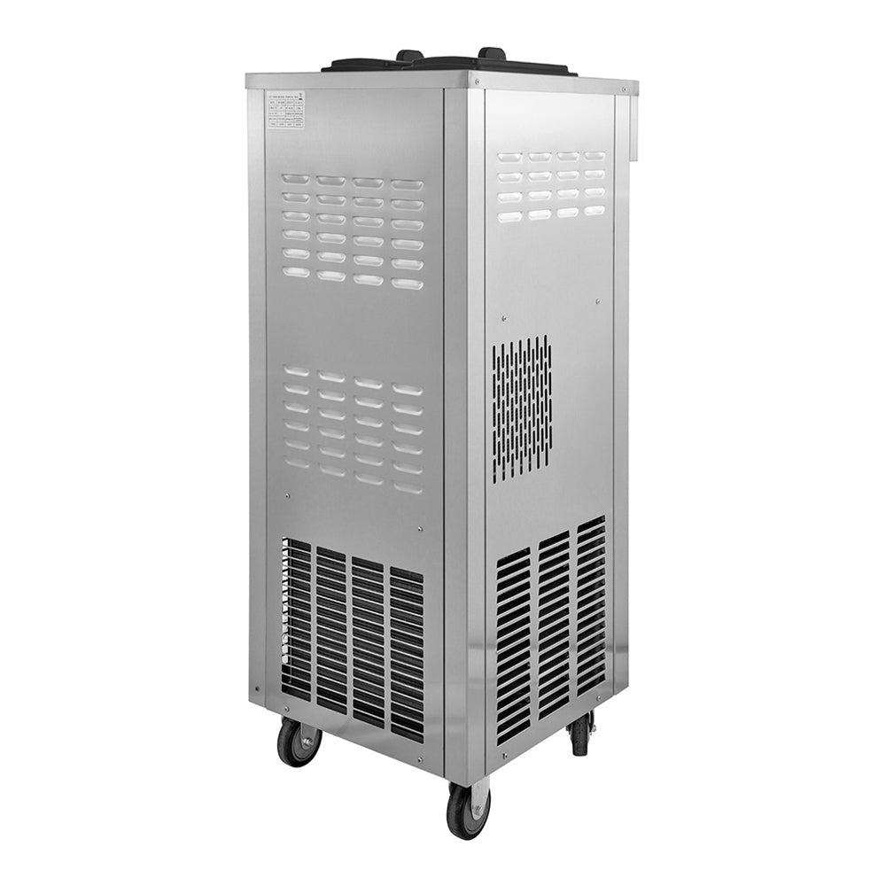 53" Freestanding 3 Flavors Commercial Soft Serve Yogurt Ice Cream Machine Maker With Auto Clean (92574031)