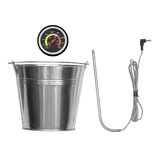 53" Heavy Duty Portable Wood Pellet BBQ Grill With Cart (93641572)