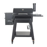 53" Heavy Duty Portable Wood Pellet BBQ Grill With Cart (93641572)