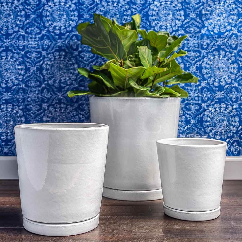 Campania I/O Tapered Cylinder Planter, Set of 3 - 5321-12203