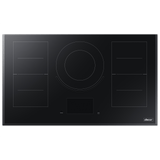 Dacor 36-Inch Contemporary Induction Cooktop, LCD, Frameless, Black Glass - DTI36M977BB