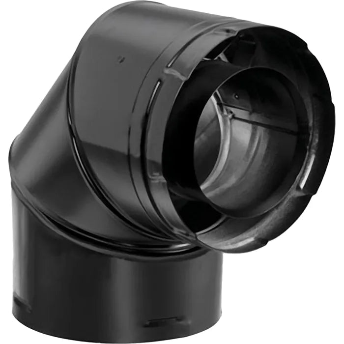 6" DuraVent Double-Wall 90-Degree Elbow - 46DVA-E90B