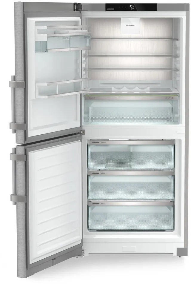Liebherr 60 inch Bottom Mount Refrigerator Pair with SC7541IM 30 Inch Left Hinge Refrigerator and SC7520 30 Inch Right Hinge Refrigerator in Stainless Steel