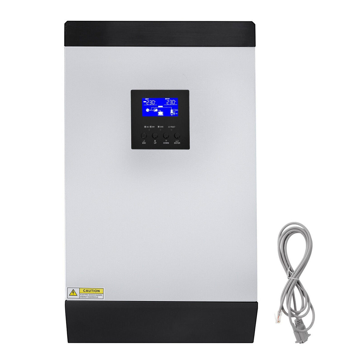 5KVA MPPT Hybrid Solar Inverter With Built-In 60A Pure Sine Charger Controller (92531074)