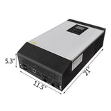 5KVA MPPT Hybrid Solar Inverter With Built-In 60A Pure Sine Charger Controller (92531074)