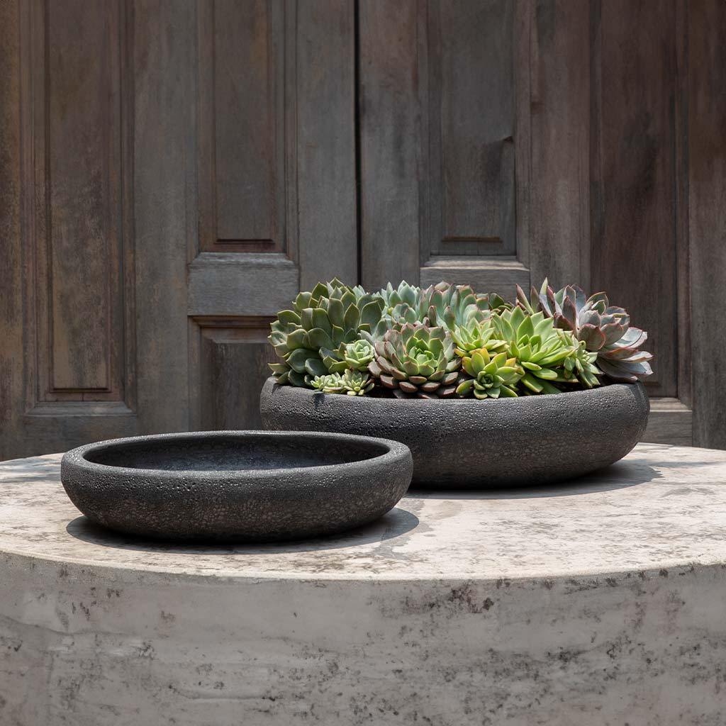 Campania Nico Bowl Planter, Set of 2 - 6141-17102