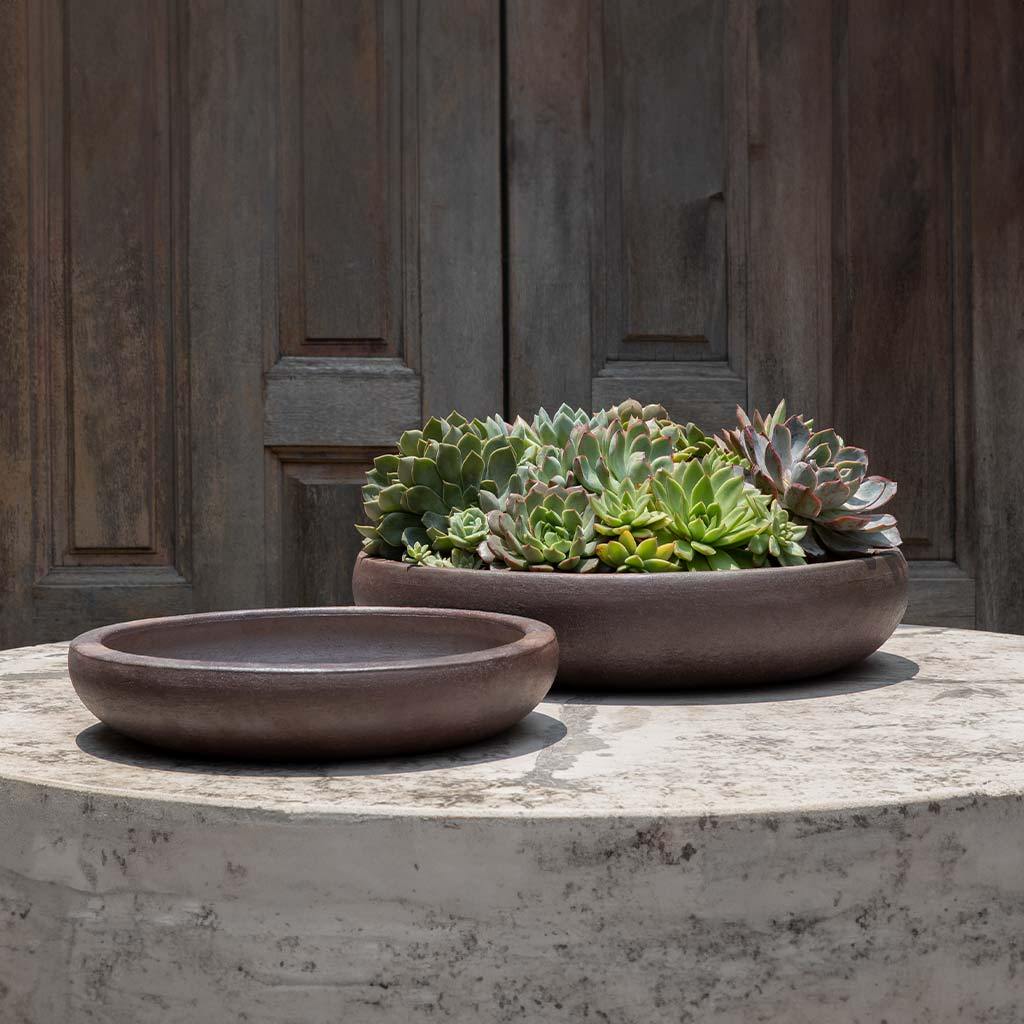 Campania Nico Bowl Planter, Set of 2 - 6141-17102