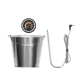 62" Heavy Duty Portable Wood Pellet BBQ Grill With Cart