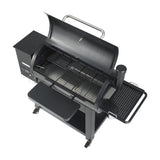 62" Heavy Duty Portable Wood Pellet BBQ Grill With Cart
