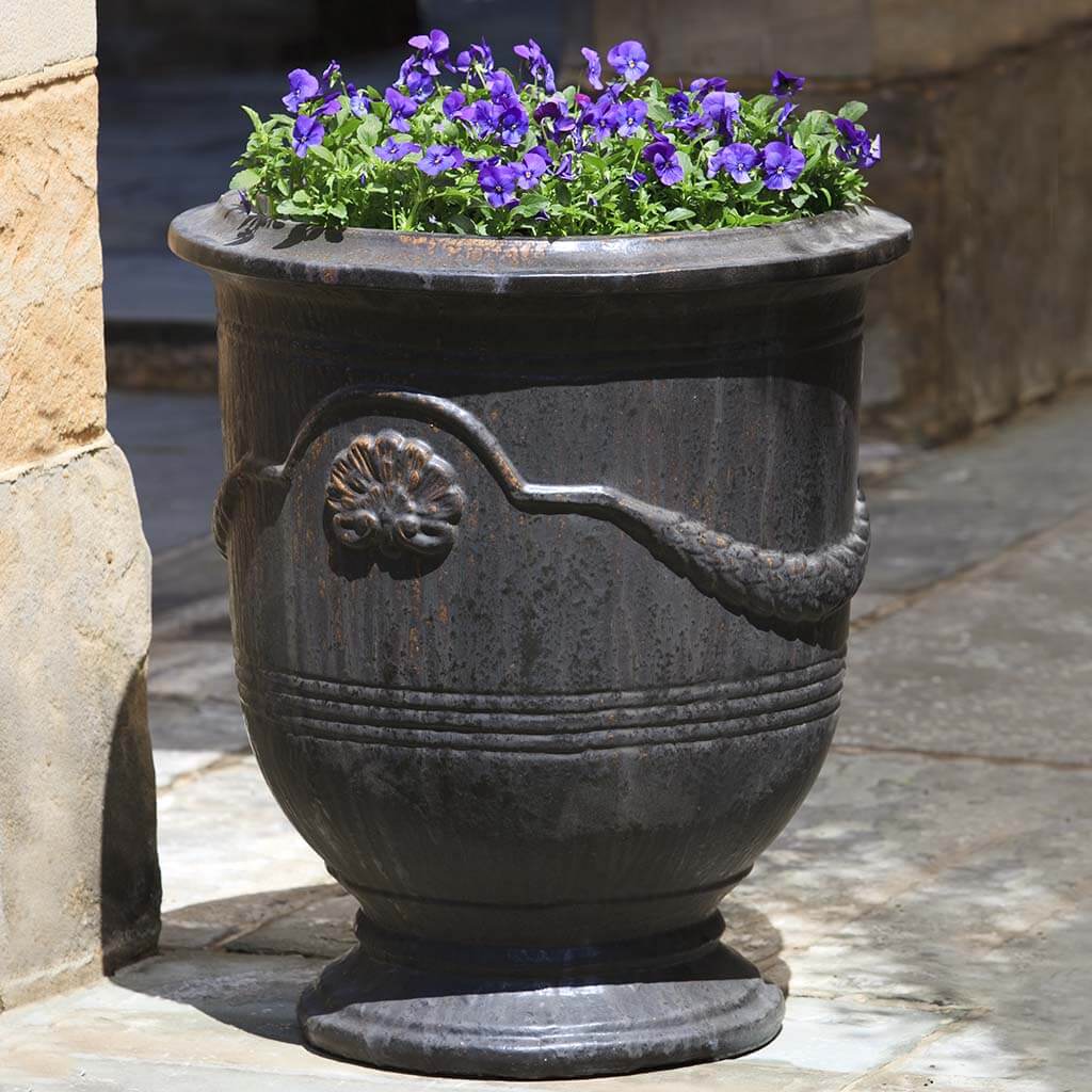 Campania Coquille Anduze Urn Planter, Set of 3 - 6360-1503