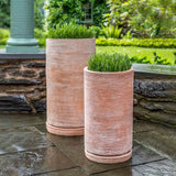 Campania Sgraffito Planter, Tall Planter, Set of 2 - 6473-2402