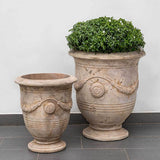 Campania Anduze Urn Planter Set of 2 - 6486-2402