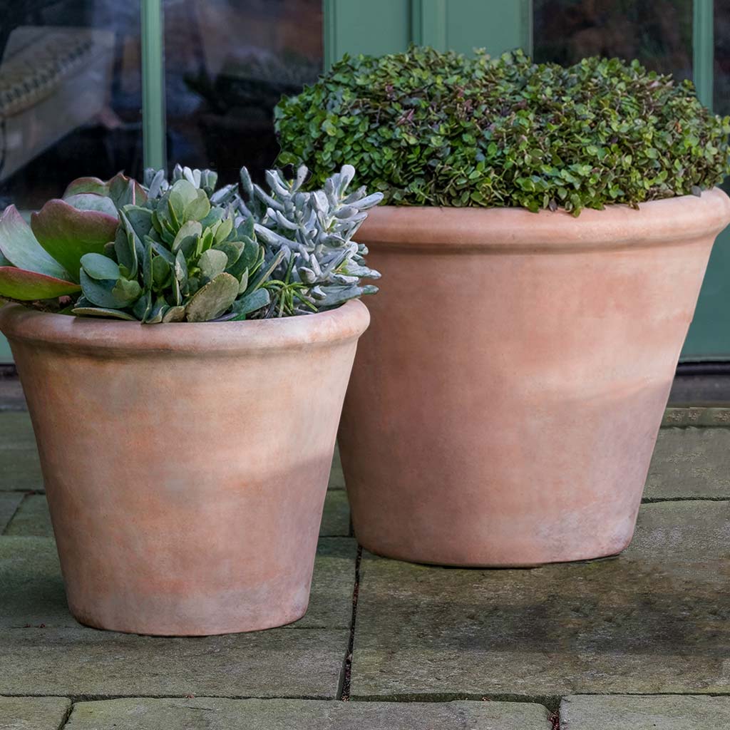 Campania Cortona Planter, Large Set of 2 - 6489-2402