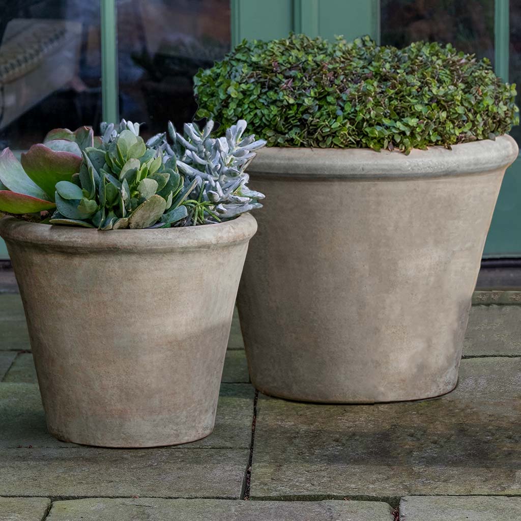 Campania Cortona Planter, Large Set of 2 - 6489-2402