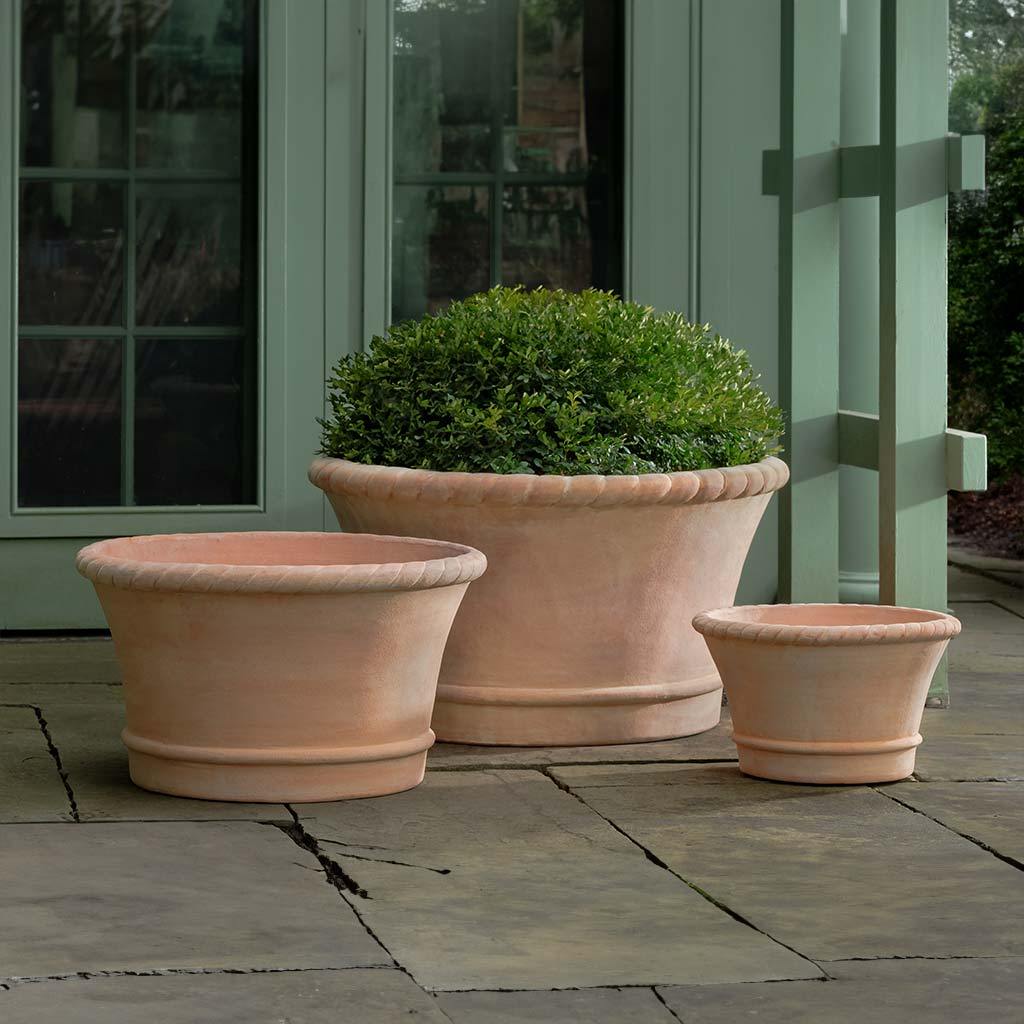 Campania Corda Planter, Large, Set of 3 - 6505-2403