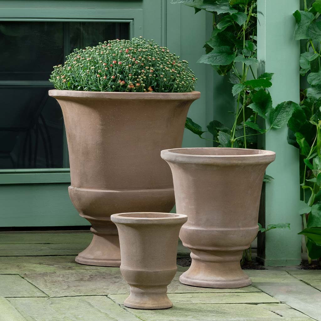 Campania Chalon Urn Planter, Set of 3 - 6510-23803