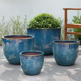 Campania Cora Planter, Set of 4 - 6617-0104