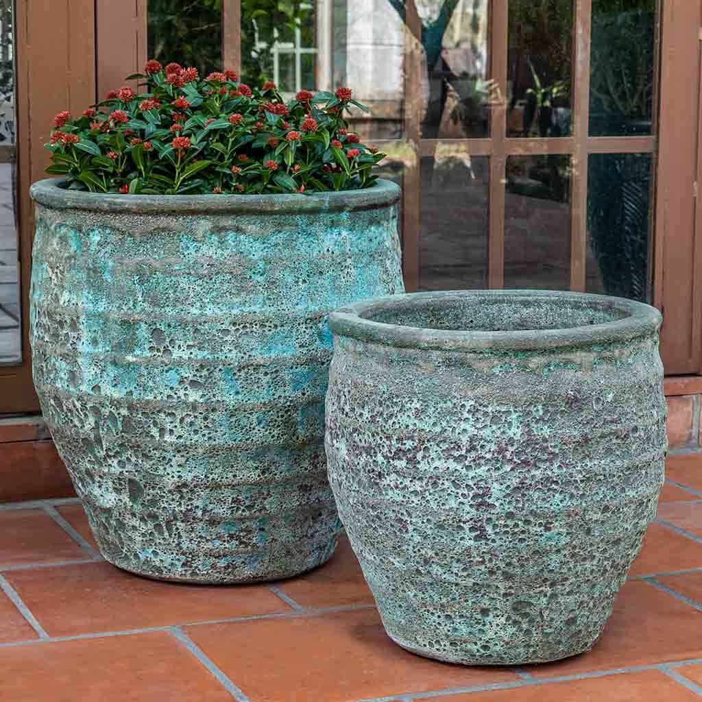 Campania Knossos Planter, Set of 2 - 6746-3302