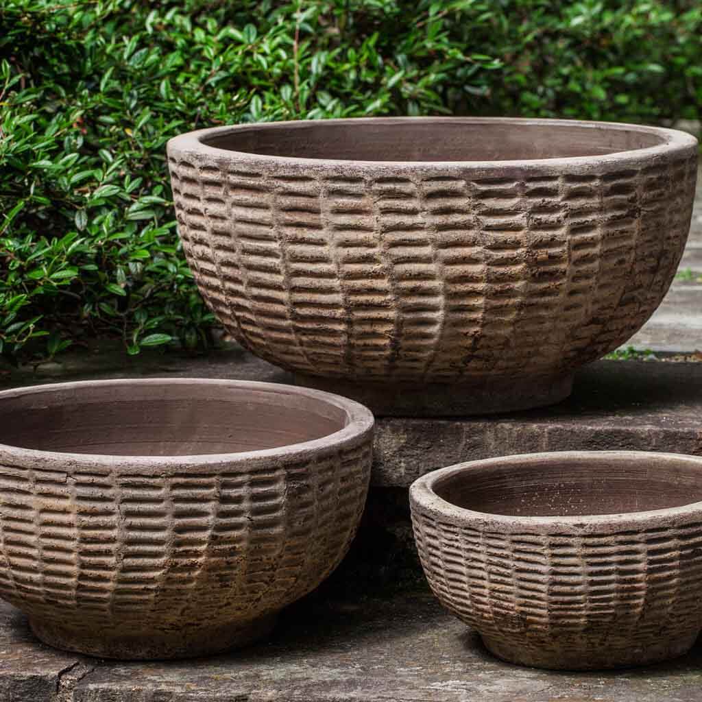 Campania Lattice Basket Planter, Set of 3 - 6817-6603