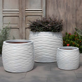 Campania Montauk Planter, Tall, Set of 3 - 7004-0103