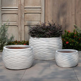 Campania Montauk Planter, Set of 3 - 7005-0103
