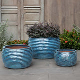 Campania Montauk Planter, Set of 3 - 7005-0103