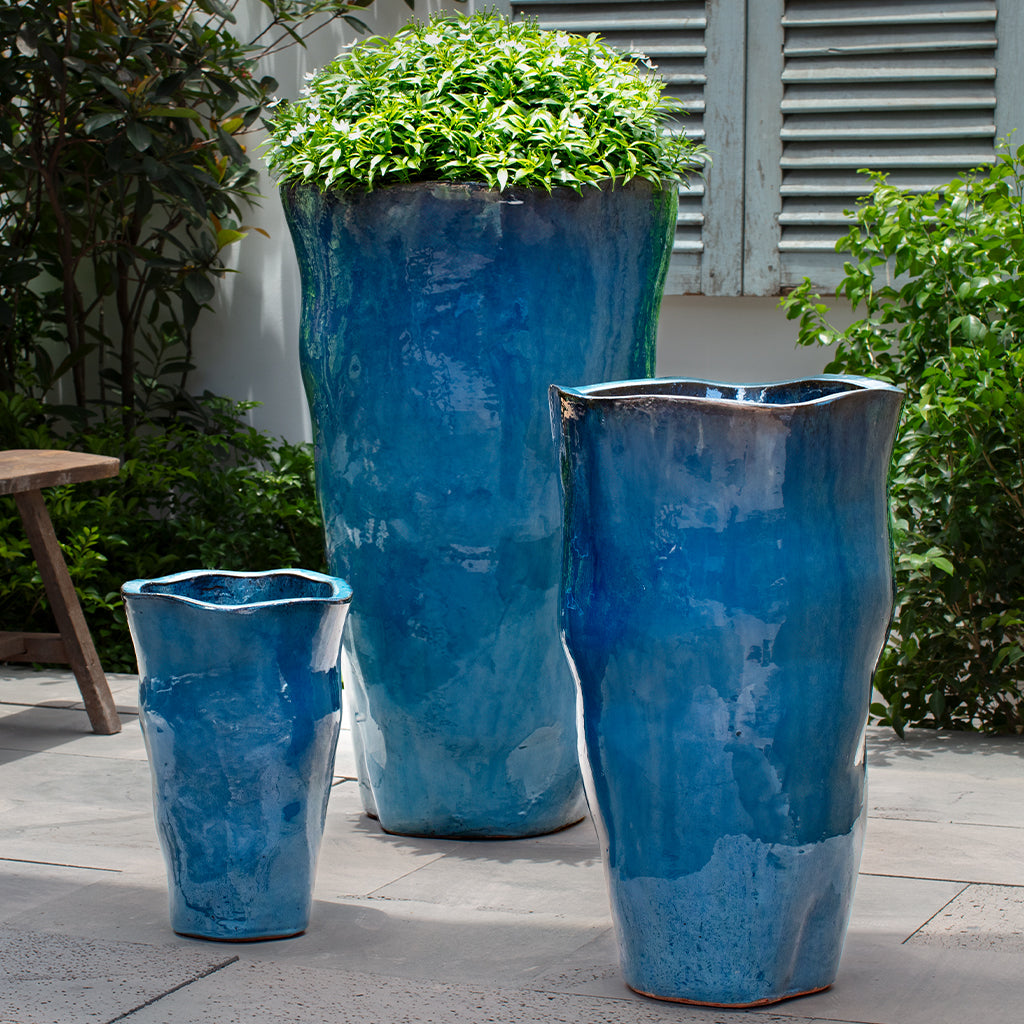 Campania Foxglove Planter, Tall, Set of 3 - 7007-0703