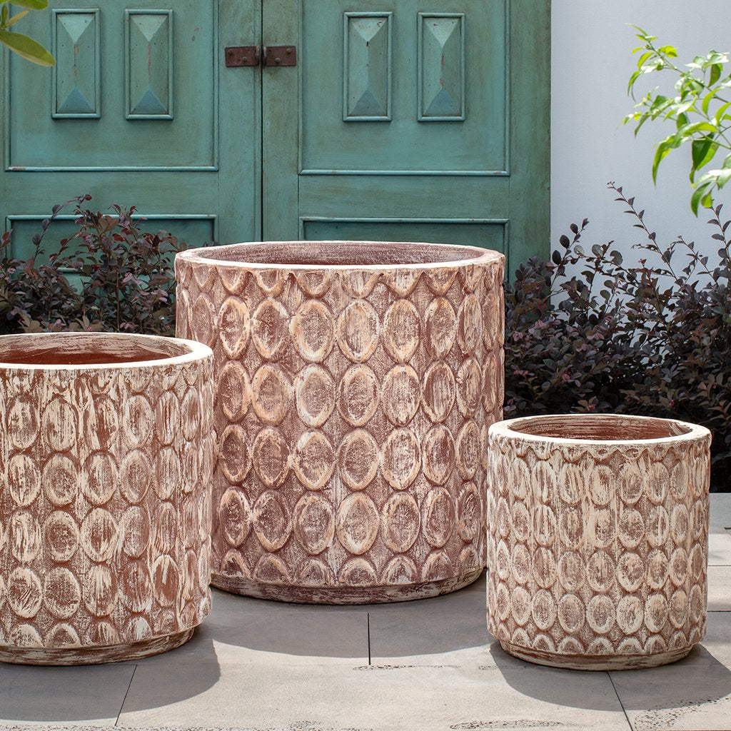 Campania Oriel Planter, Set of 3 - 7012-0103