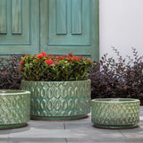 Campania Oriel Planter, Low, Set of 3 - 7013-0103