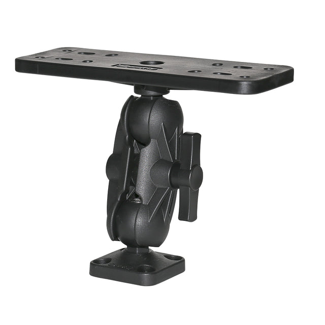 Scotty 163 15 Ball Mount wFishfinder  Universal Mounting Plate 0163