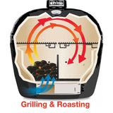 Primo Oval XL 400 All-In-One Charcoal Grill/Smoker
