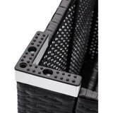 7PCS Outdoor Cushioned Patio Rattan Wicker Sofa Sectional Furniture Set (93875941)