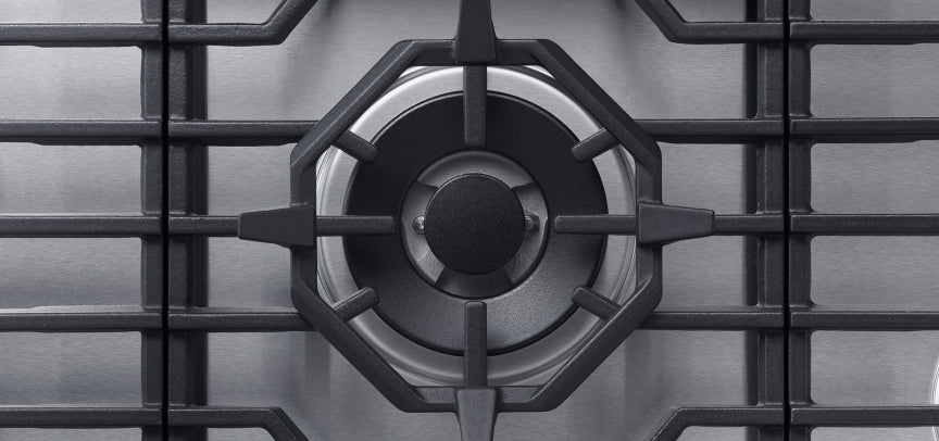 Dacor 30-Inch Transitional Gas Cooktop, Silver Stainless, NG/LP - DTG30P875NS