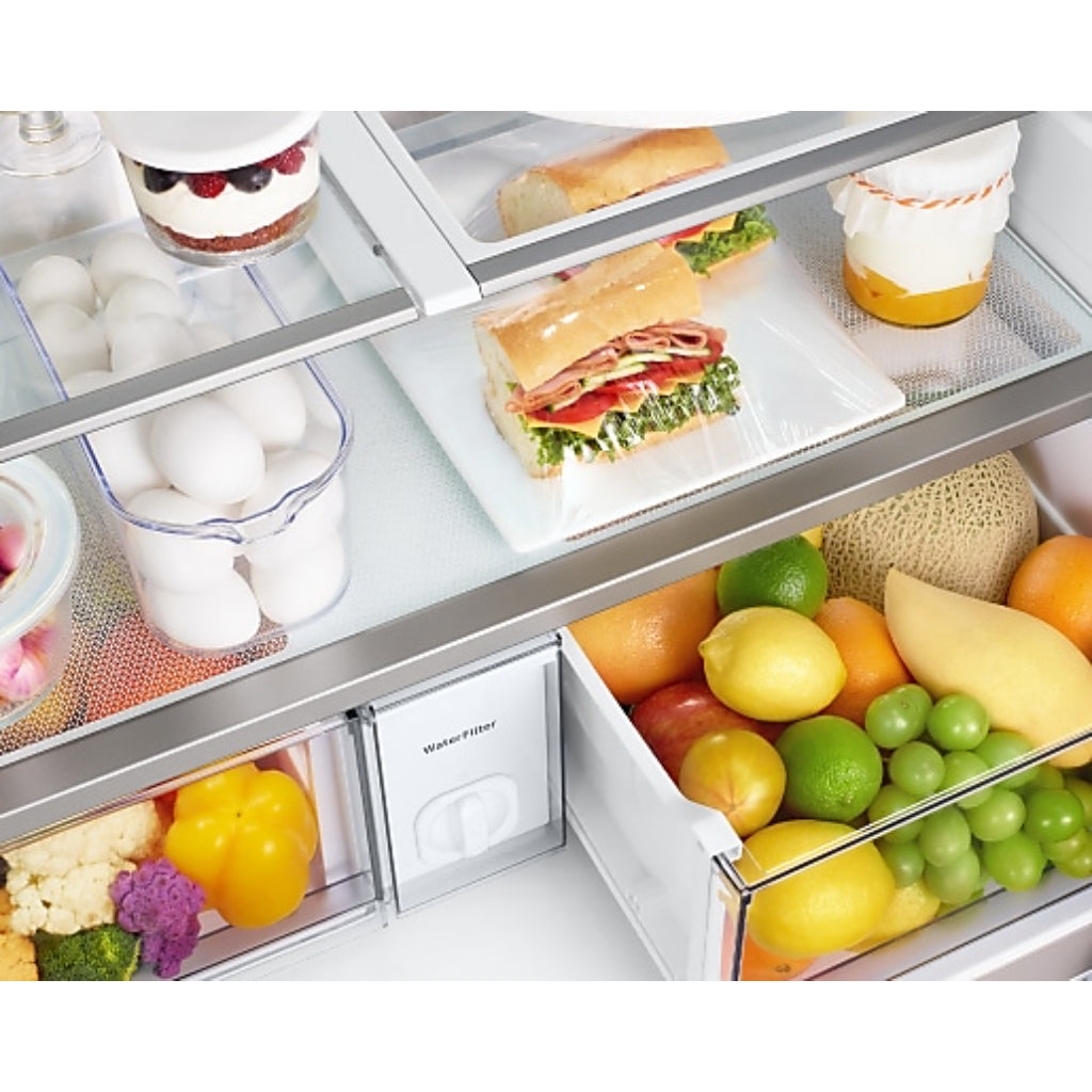 Dacor 36-Inch Counter Depth French Door Refrigerator with a Reveal Door - DRF36C500SR