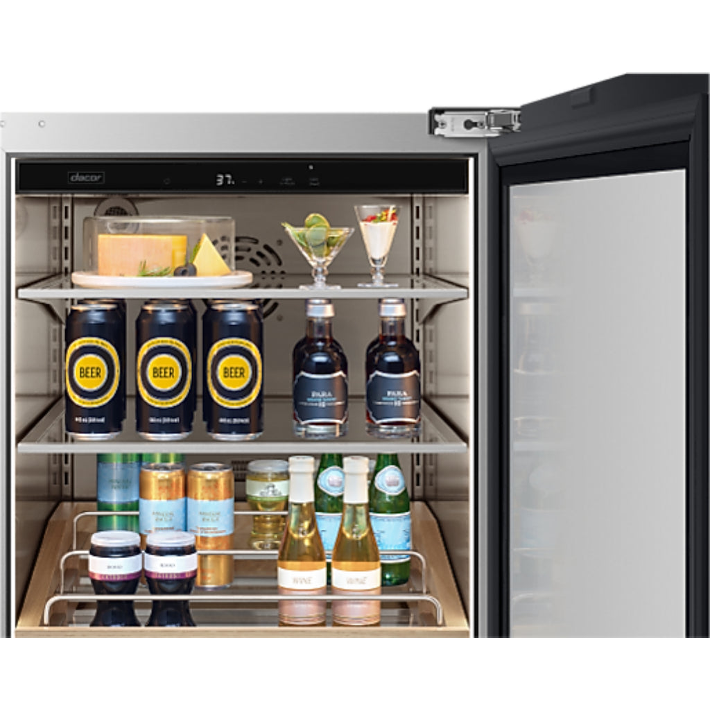 Dacor 24-Inch Undercounter Beverage Refrigerator - DRR24G7400APDA