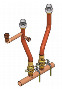 Rinnai Primary-Secondary Heating Kit for I-Series Combination Boilers