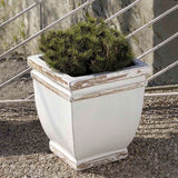 Campania Square Rolled Rim Planter, Set of 3 - 8100-0103