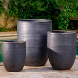 Campania Riga Planter, Set of 3 - 8107-1903