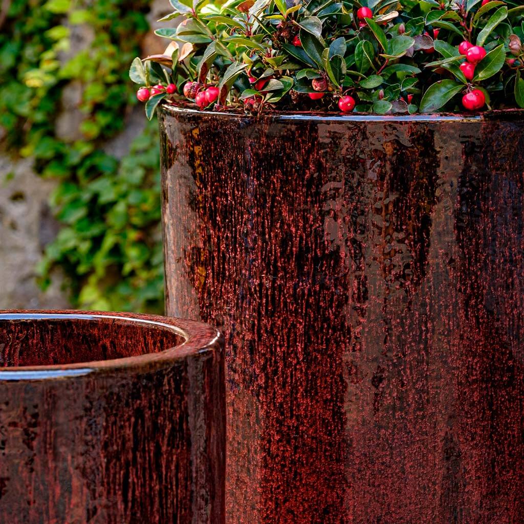 Campania Merlot Planter, Set of 2 - 8110-20602
