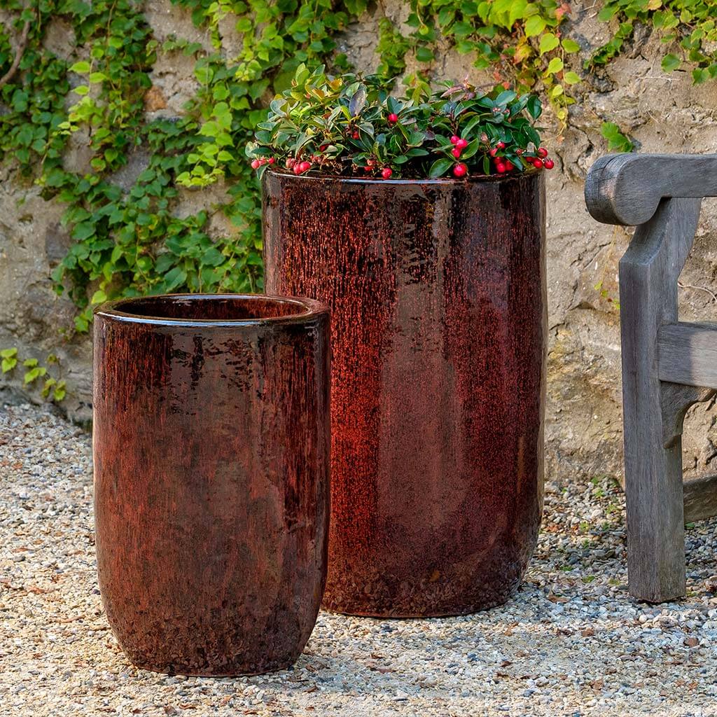 Campania Merlot Planter, Set of 2 - 8110-20602