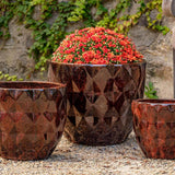 Campania Castillon Planter, Set of 3 - 8112-20603