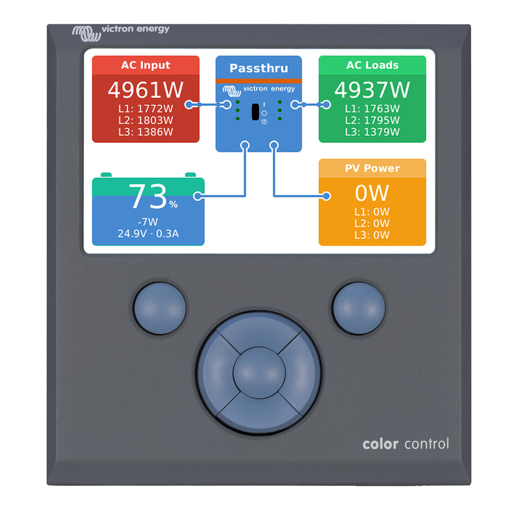 Victron Color Control GX Monitor  Button Control BPP010300100R