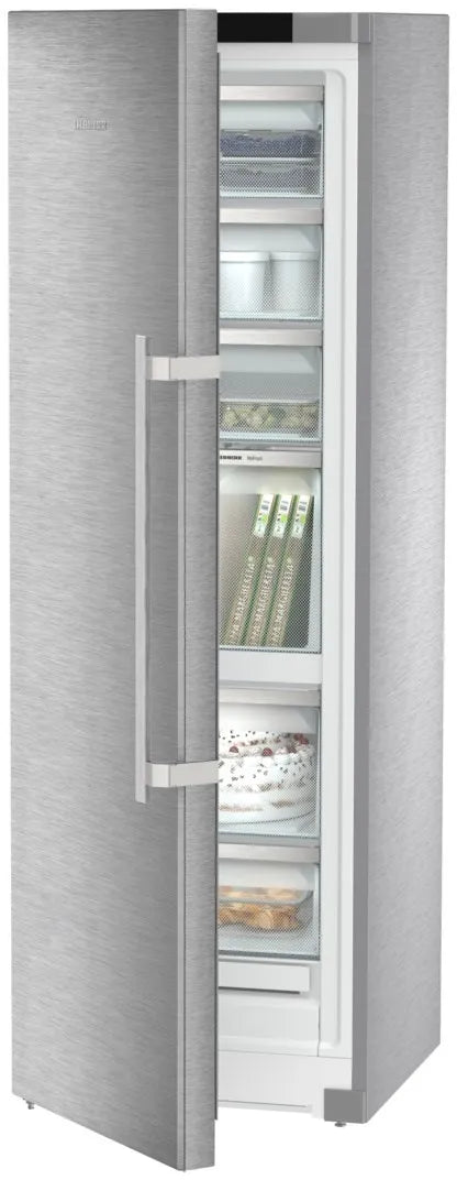 Liebherr 48 inch Bottom Freezer Refrigerator Pair with SF5291 24 Inch Left Hinge Refrigerator and SRB5290 24 Inch Right Hinge Refrigerator in Stainless Steel