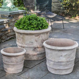 Campania Classic Orangerie Planter, Set of 3 - 8360-2403