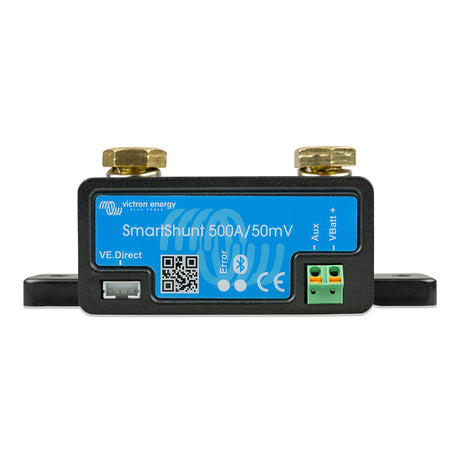 Victron SmartShunt 500AMP50MV Bluetooth Smart Battery Shunt SHU050150050