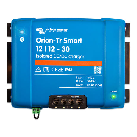 Victron OrionTR Smart 121230 30A 360W Isolated DCDC Charger or Power Supply ORI121236120